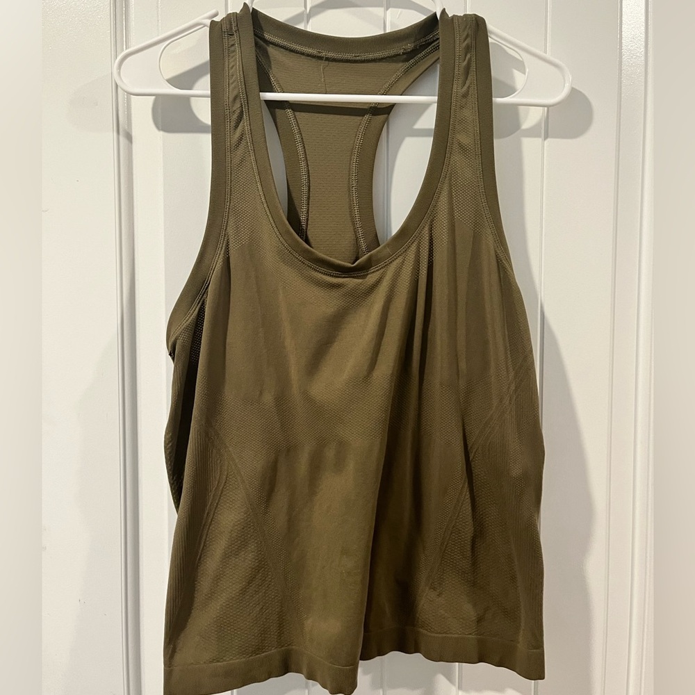 Athleta Olive Green Tank Top